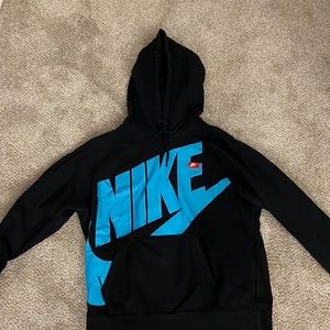 Black XL Nike Big Logo Hoodie
